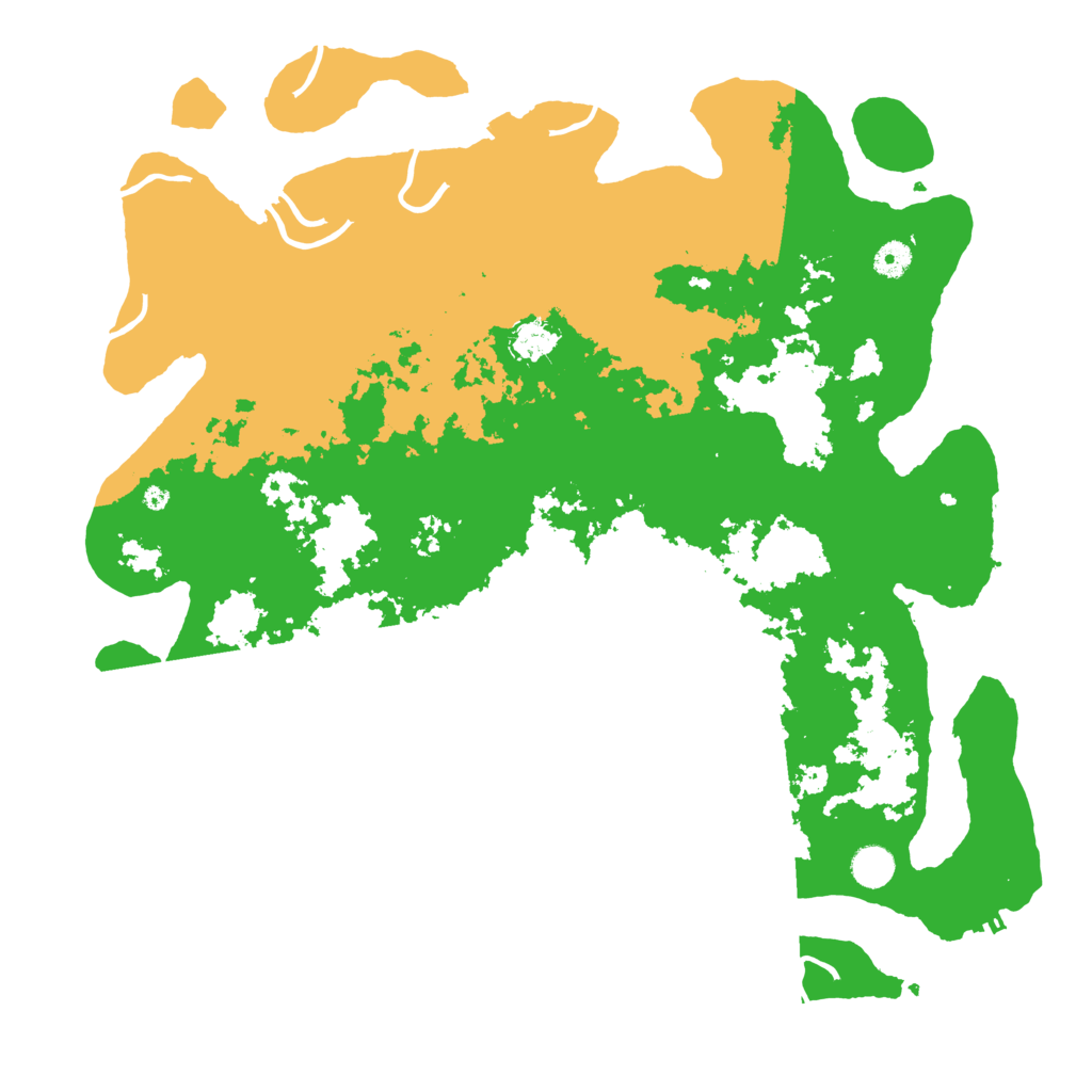 Biome Rust Map: Procedural Map, Size: 4500, Seed: 6915