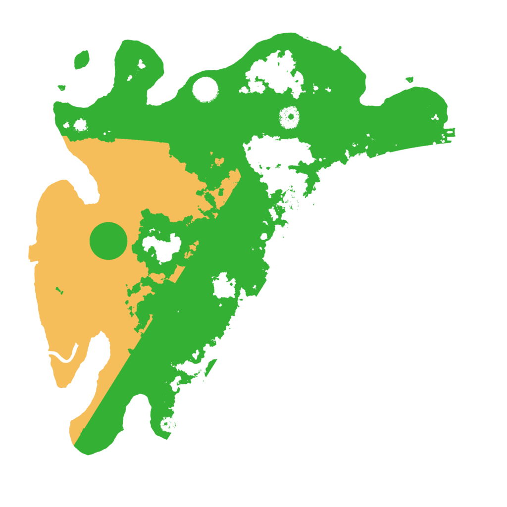 Biome Rust Map: Procedural Map, Size: 3550, Seed: 28284267