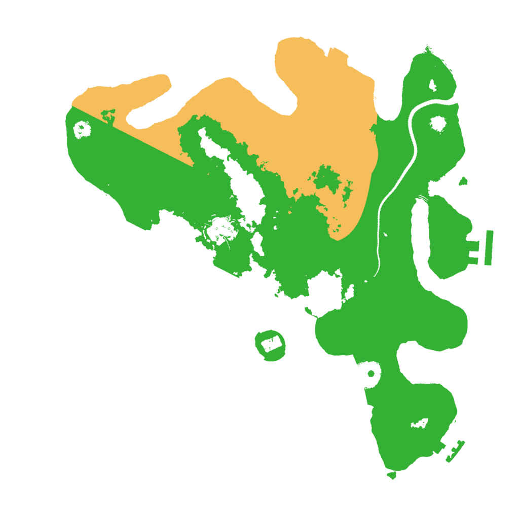 Biome Rust Map: Procedural Map, Size: 3000, Seed: 630380008