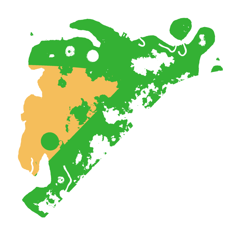 Biome Rust Map: Procedural Map, Size: 3600, Seed: 53631856