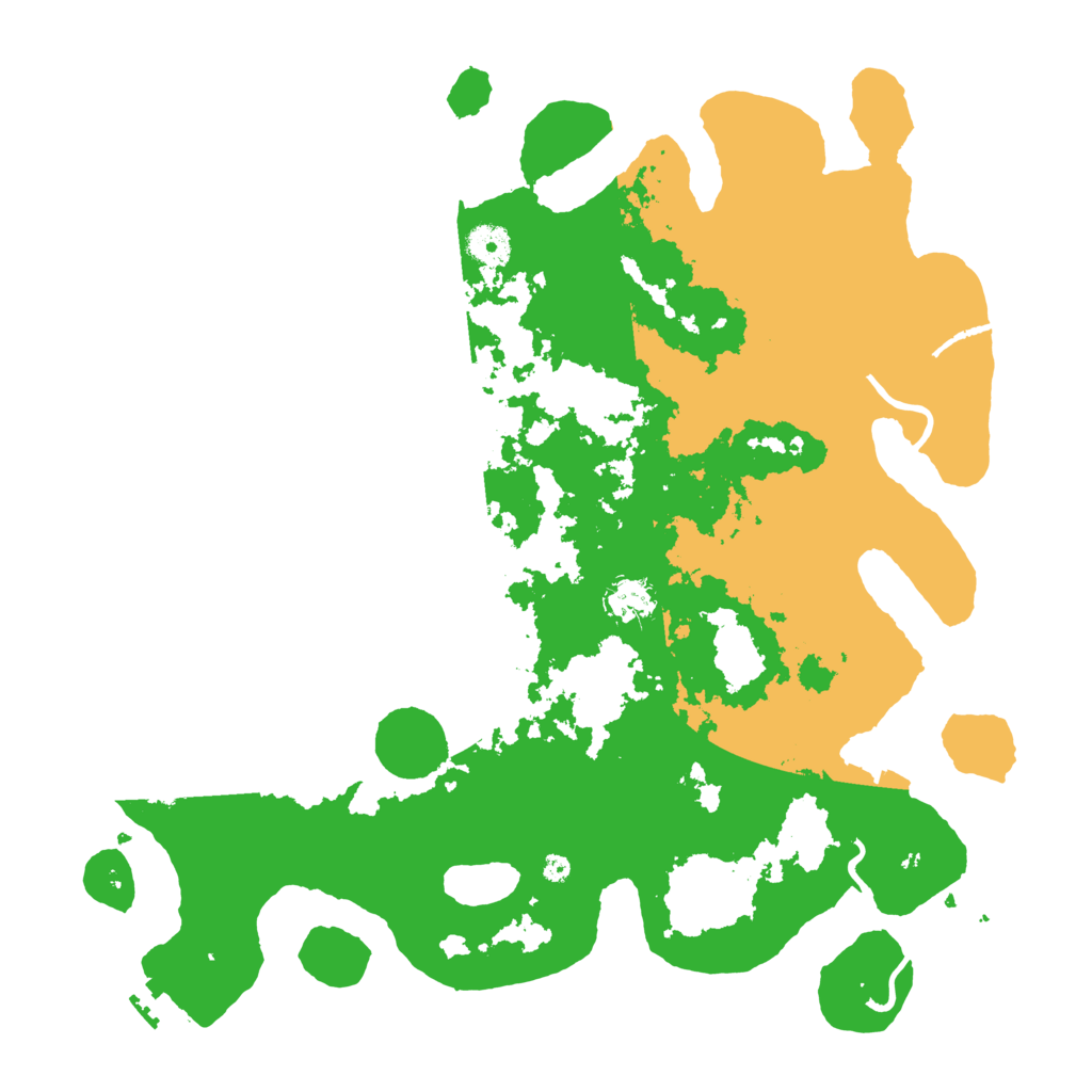 Biome Rust Map: Procedural Map, Size: 4100, Seed: 669160619