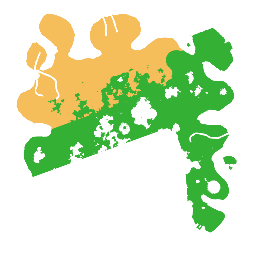 Biome Rust Map: Procedural Map, Size: 3500, Seed: 1832319773