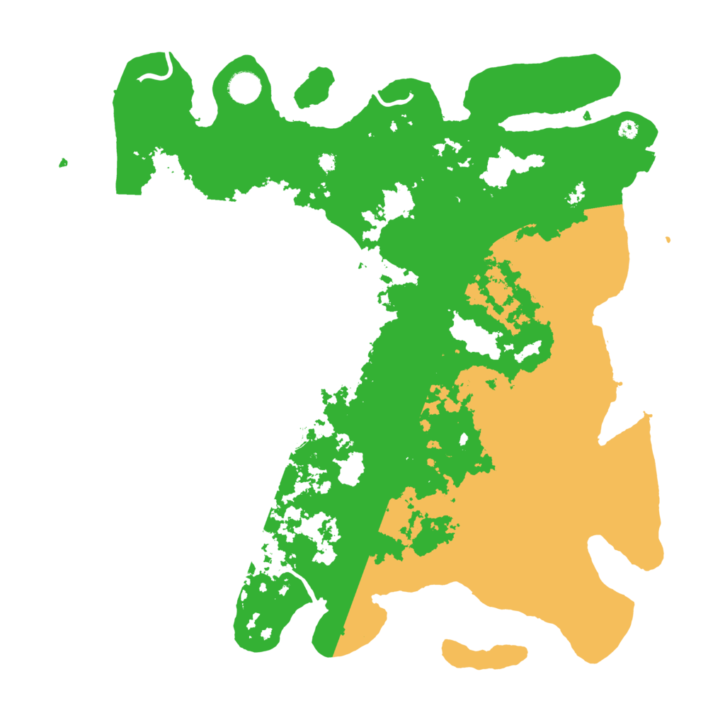 Biome Rust Map: Procedural Map, Size: 3950, Seed: 254825265