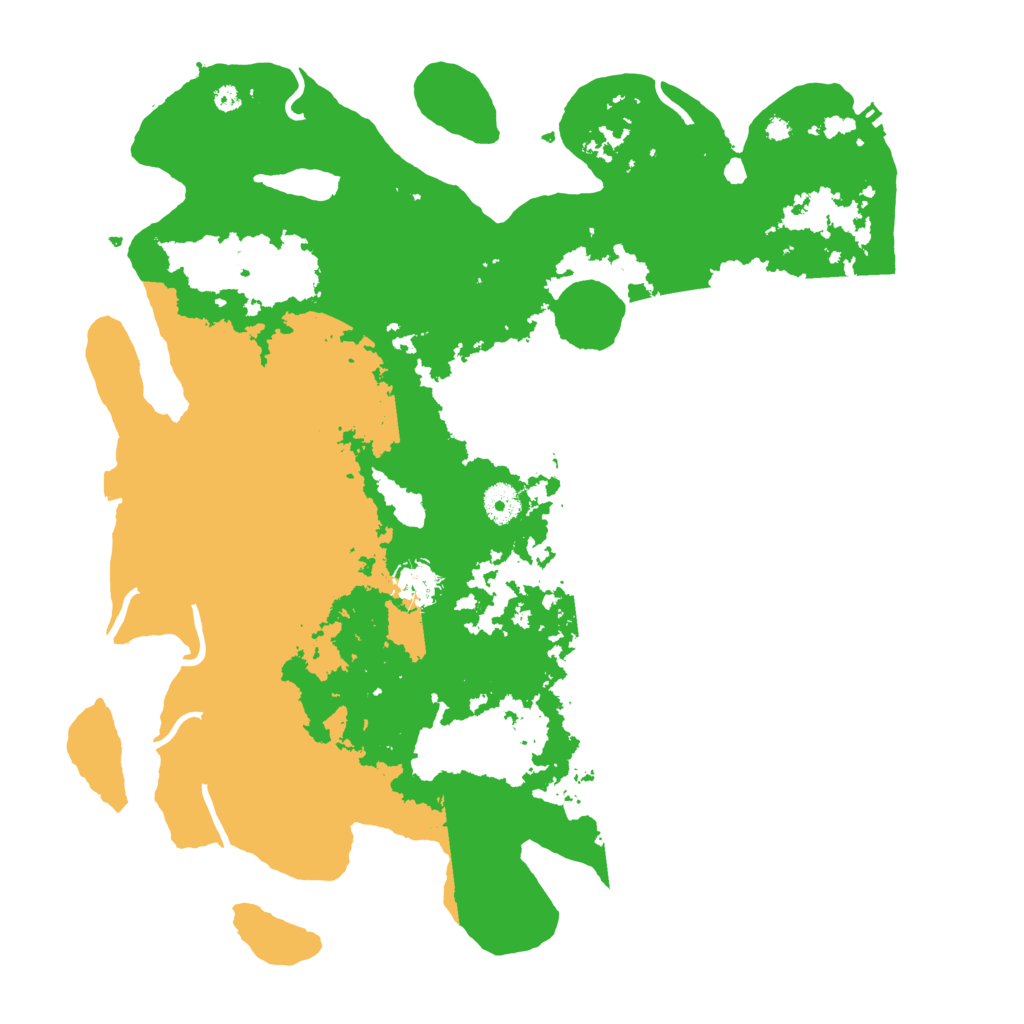 Biome Rust Map: Procedural Map, Size: 4000, Seed: 1803287792