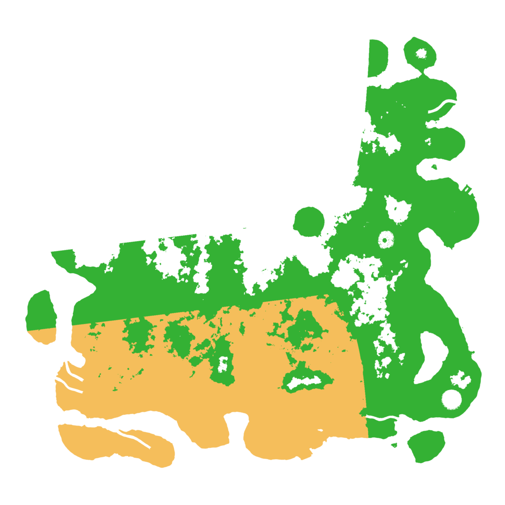 Biome Rust Map: Procedural Map, Size: 4500, Seed: 1481721182