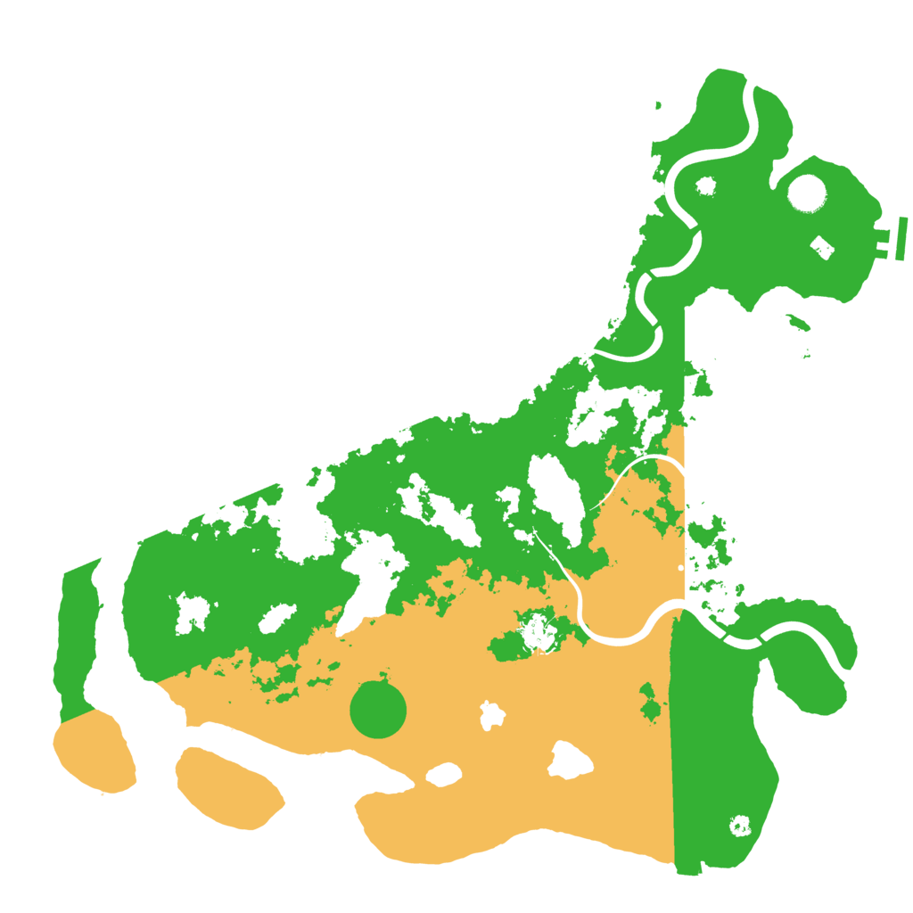 Biome Rust Map: Procedural Map, Size: 4250, Seed: 1324856409
