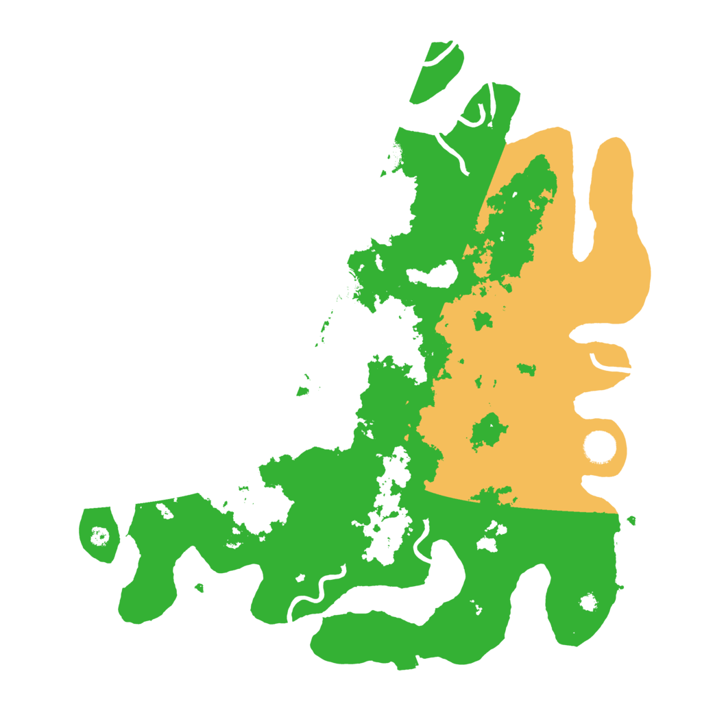 Biome Rust Map: Procedural Map, Size: 3800, Seed: 846508170