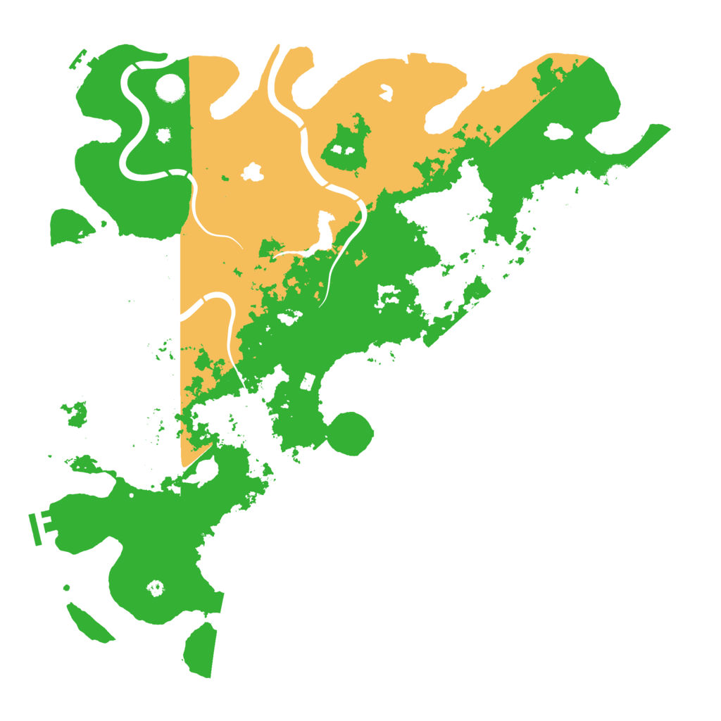 Biome Rust Map: Procedural Map, Size: 4500, Seed: 634898340