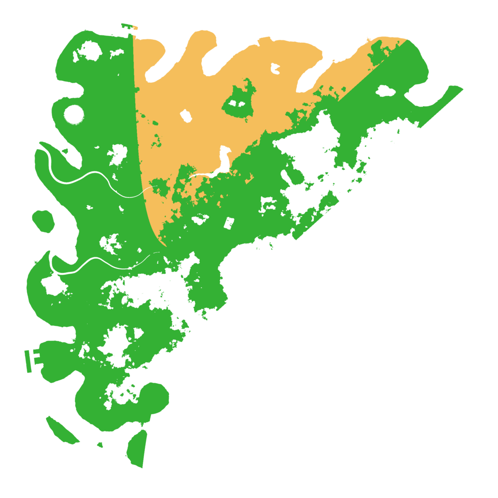 Biome Rust Map: Procedural Map, Size: 4500, Seed: 634898340