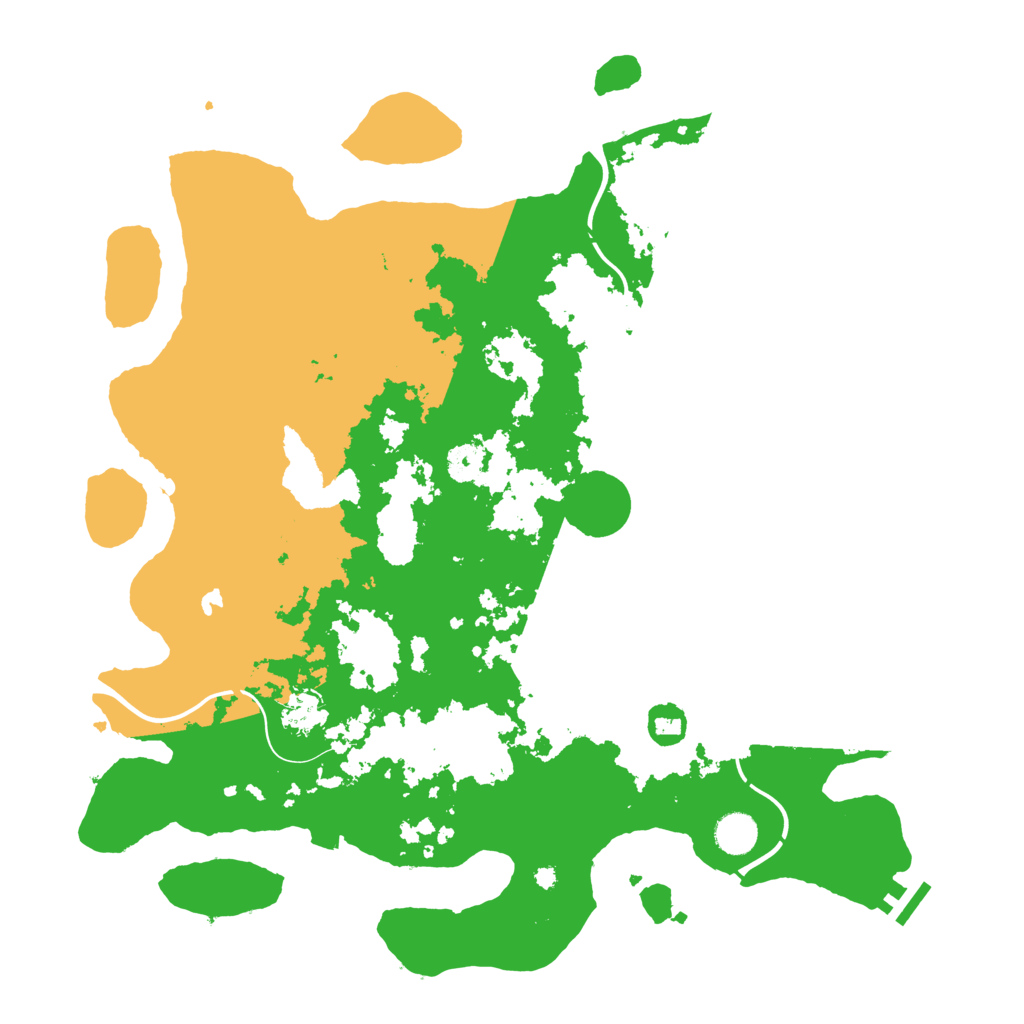 Biome Rust Map: Procedural Map, Size: 4250, Seed: 31591983
