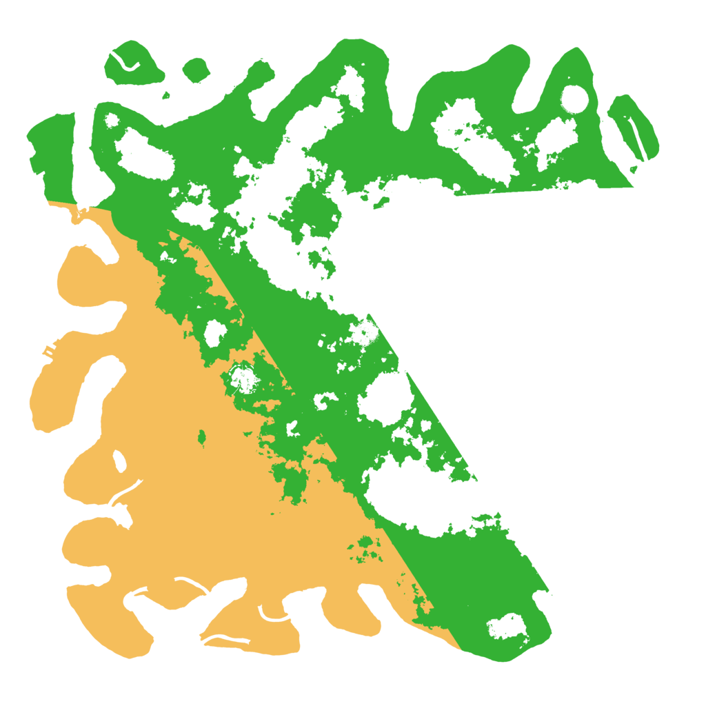 Biome Rust Map: Procedural Map, Size: 4500, Seed: 1809200581