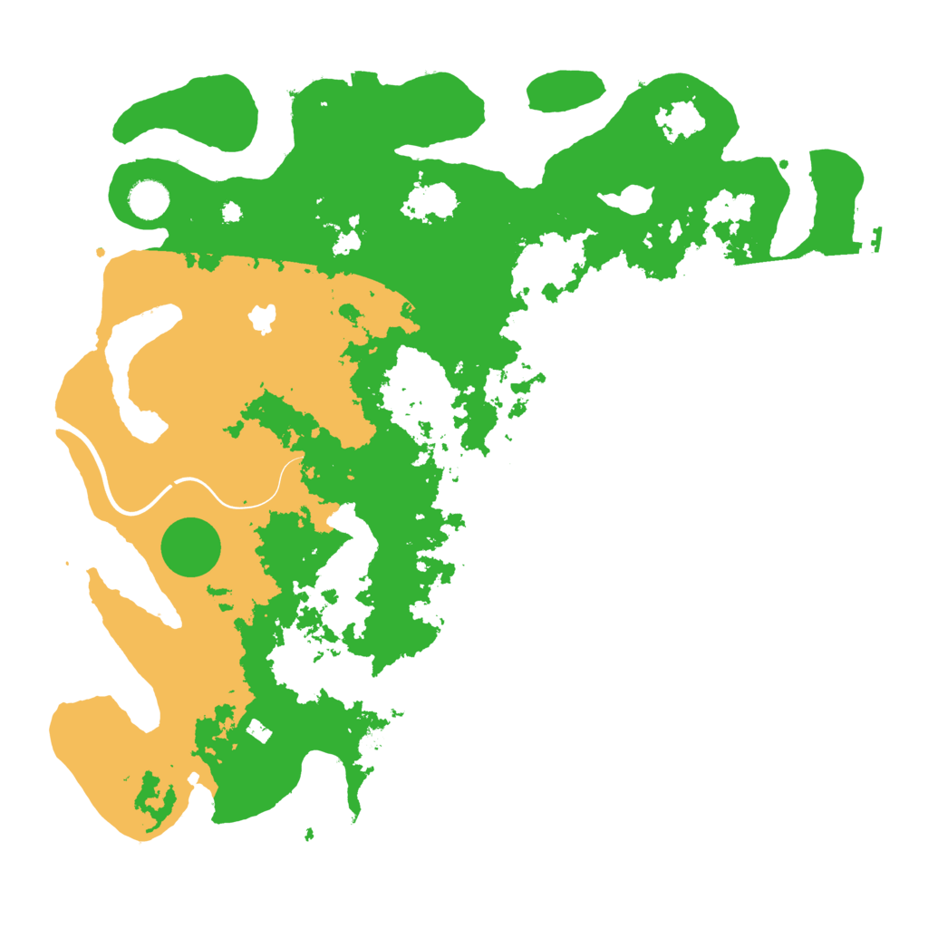 Biome Rust Map: Procedural Map, Size: 4100, Seed: 17316746