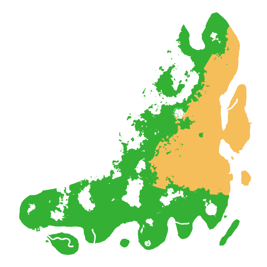 Biome Rust Map: Procedural Map, Size: 4500, Seed: 2071977