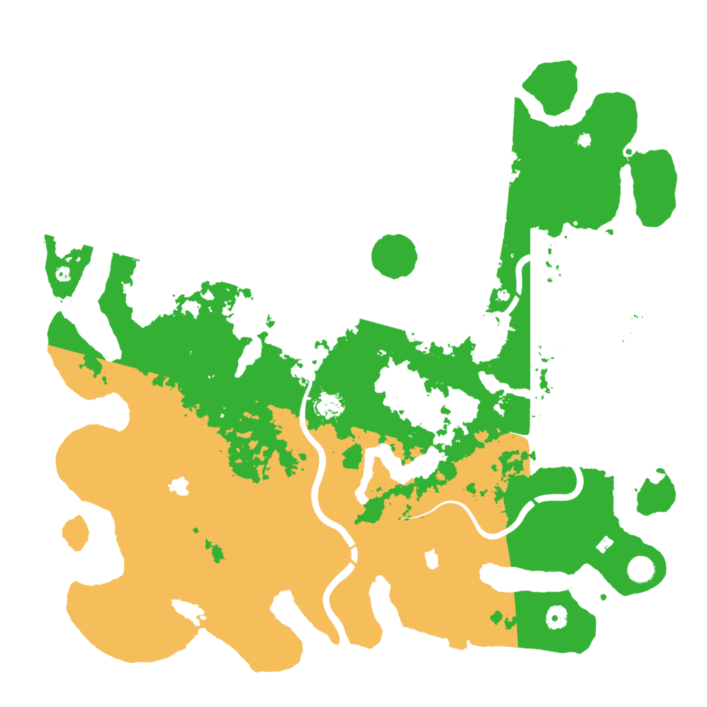 Biome Rust Map: Procedural Map, Size: 4610, Seed: 22000021