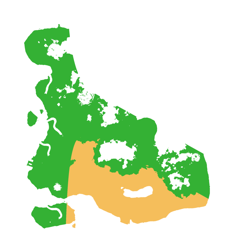 Biome Rust Map: Procedural Map, Size: 3000, Seed: 252478712