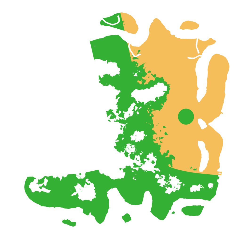 Biome Rust Map: Procedural Map, Size: 4000, Seed: 46242611