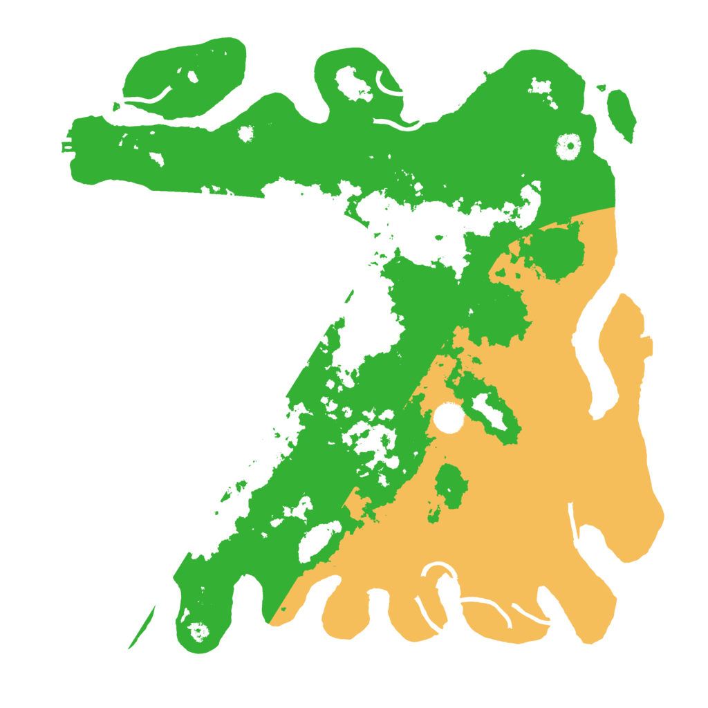 Biome Rust Map: Procedural Map, Size: 4100, Seed: 91569851
