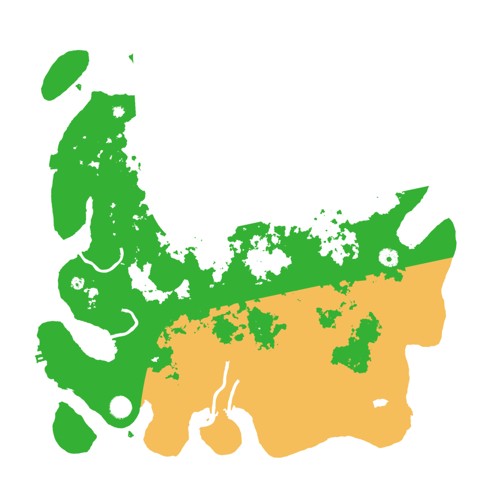 Biome Rust Map: Procedural Map, Size: 3950, Seed: 92013884