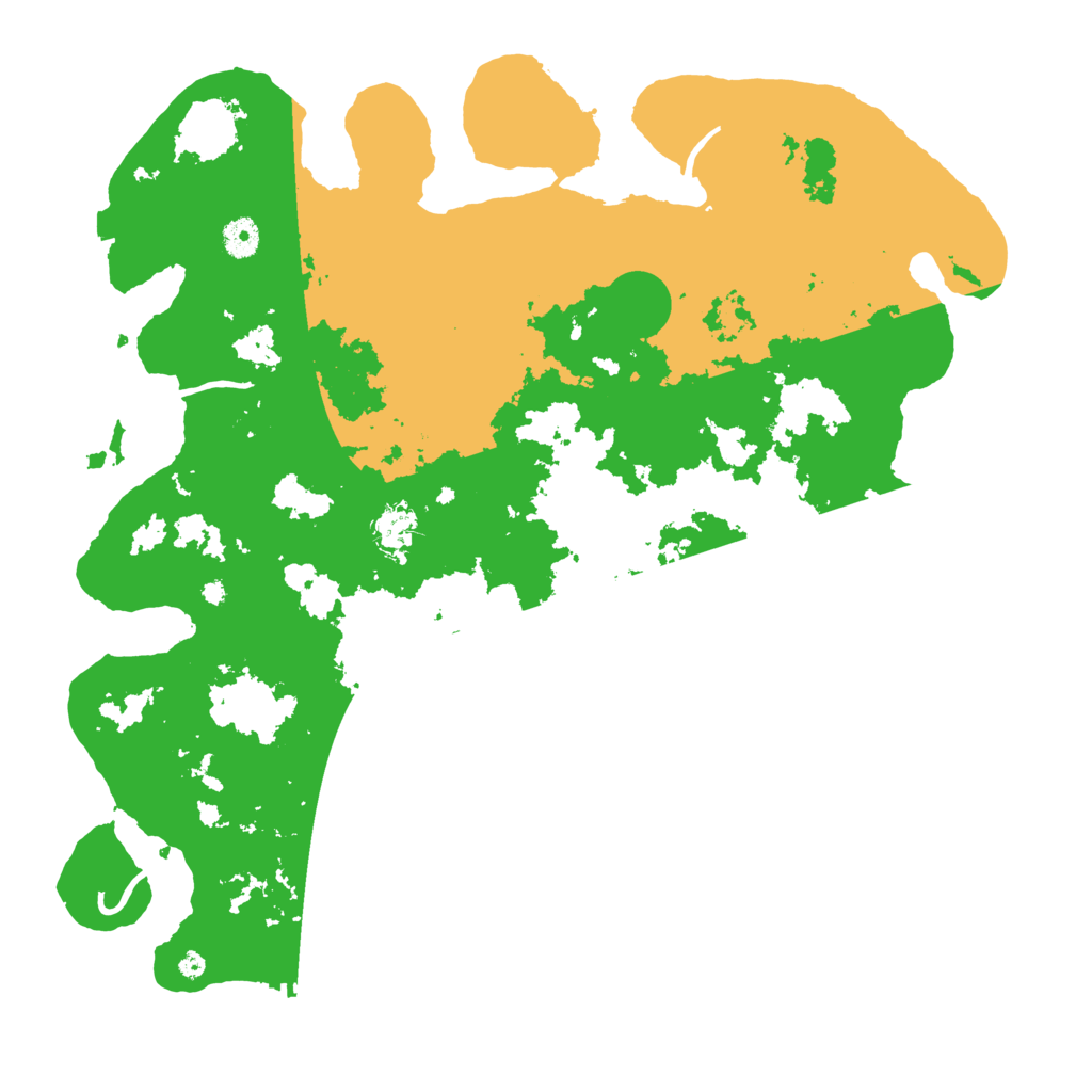 Biome Rust Map: Procedural Map, Size: 4300, Seed: 93309036