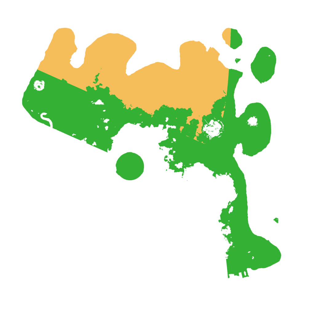 Biome Rust Map: Procedural Map, Size: 3000, Seed: 1957767280