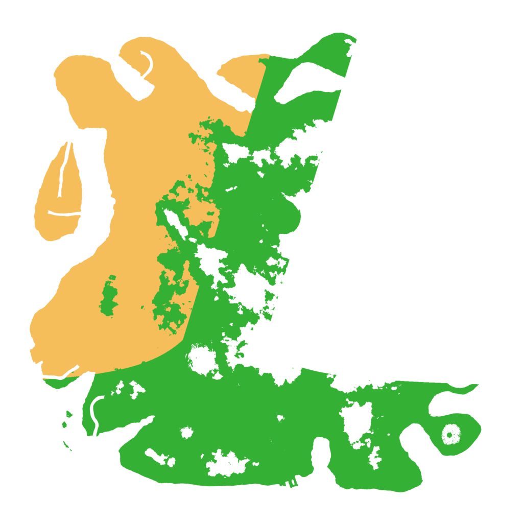 Biome Rust Map: Procedural Map, Size: 3950, Seed: 34301415