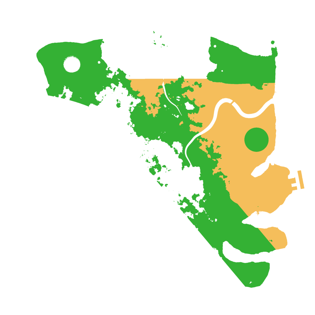 Biome Rust Map: Procedural Map, Size: 3450, Seed: 17817771