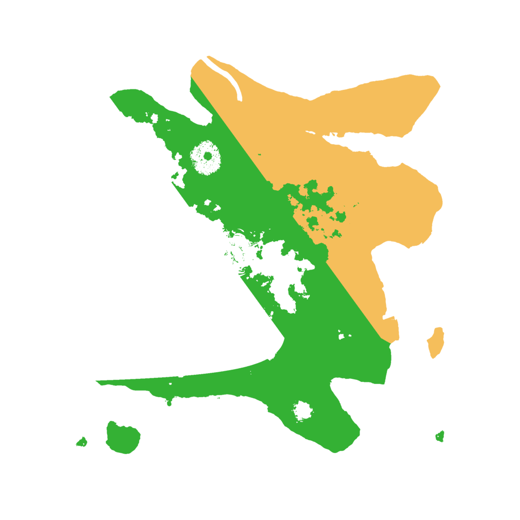 Biome Rust Map: Procedural Map, Size: 2500, Seed: 1446962315