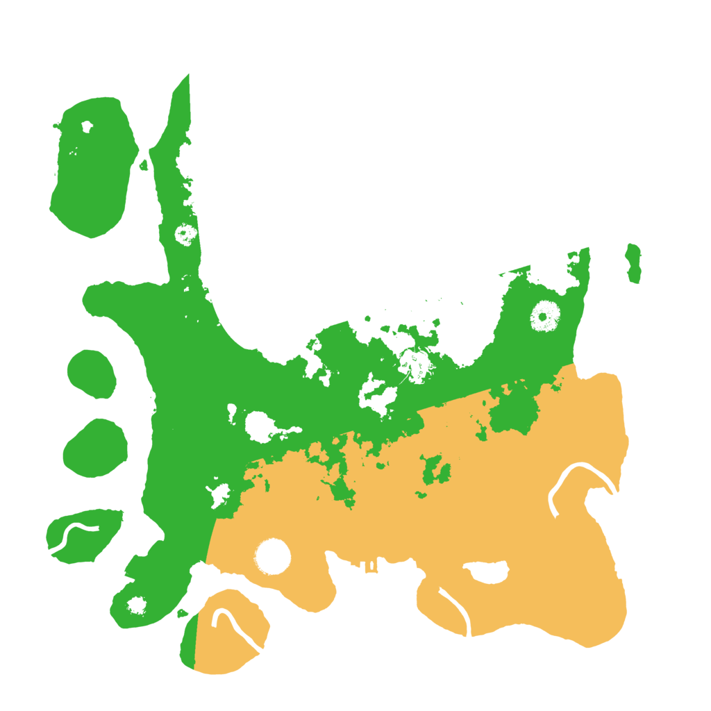 Biome Rust Map: Procedural Map, Size: 3500, Seed: 903097818
