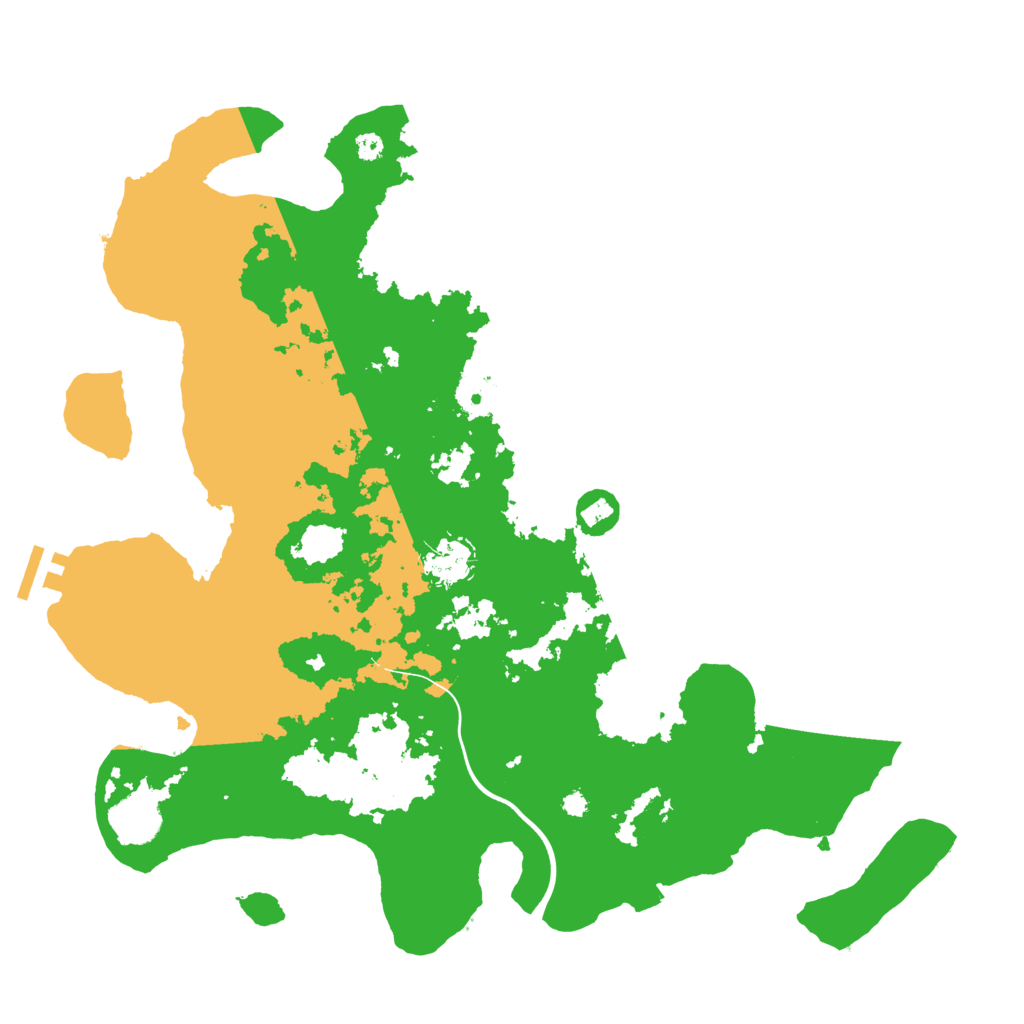 Biome Rust Map: Procedural Map, Size: 3750, Seed: 45762772