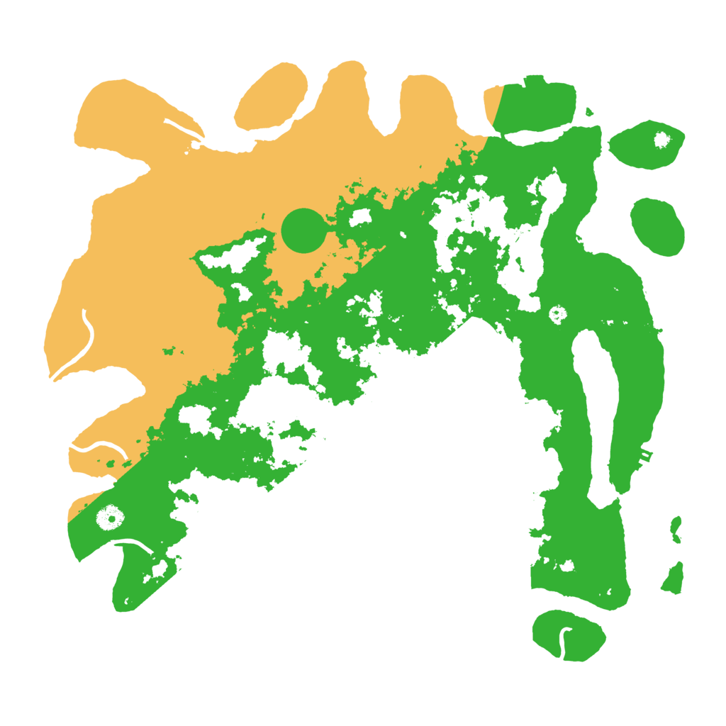 Biome Rust Map: Procedural Map, Size: 4250, Seed: 1075650968