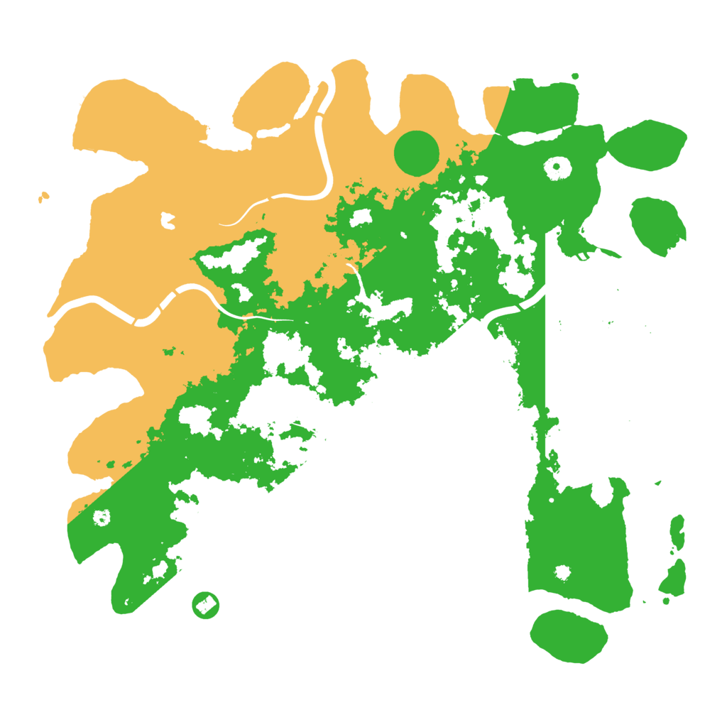 Biome Rust Map: Procedural Map, Size: 4250, Seed: 1075650968