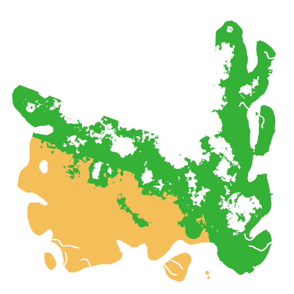 Biome Rust Map: Procedural Map, Size: 4800, Seed: 936827882