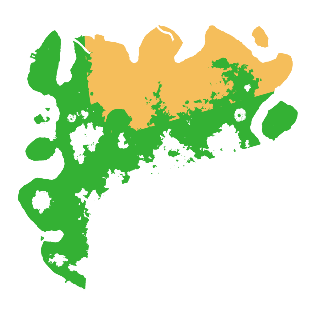 Biome Rust Map: Procedural Map, Size: 3800, Seed: 68088027