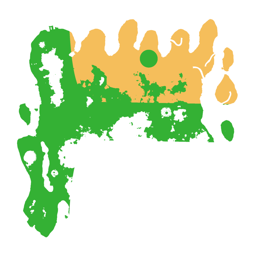 Biome Rust Map: Procedural Map, Size: 3800, Seed: 76547175