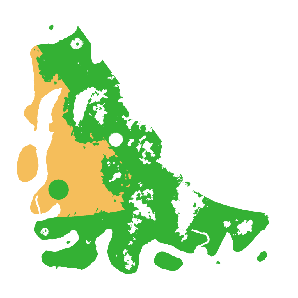 Biome Rust Map: Procedural Map, Size: 3900, Seed: 1156