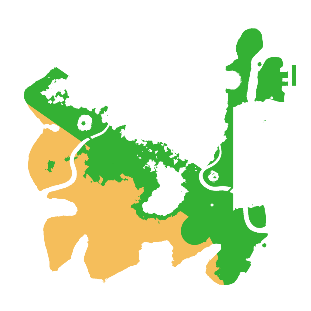 Biome Rust Map: Procedural Map, Size: 3000, Seed: 1483228073