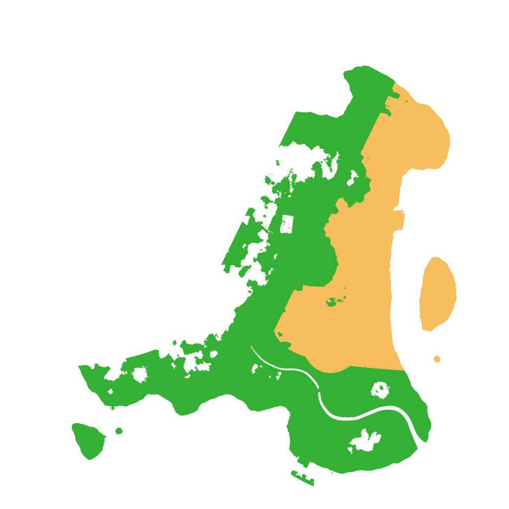 Biome Rust Map: Procedural Map, Size: 3000, Seed: 119160905