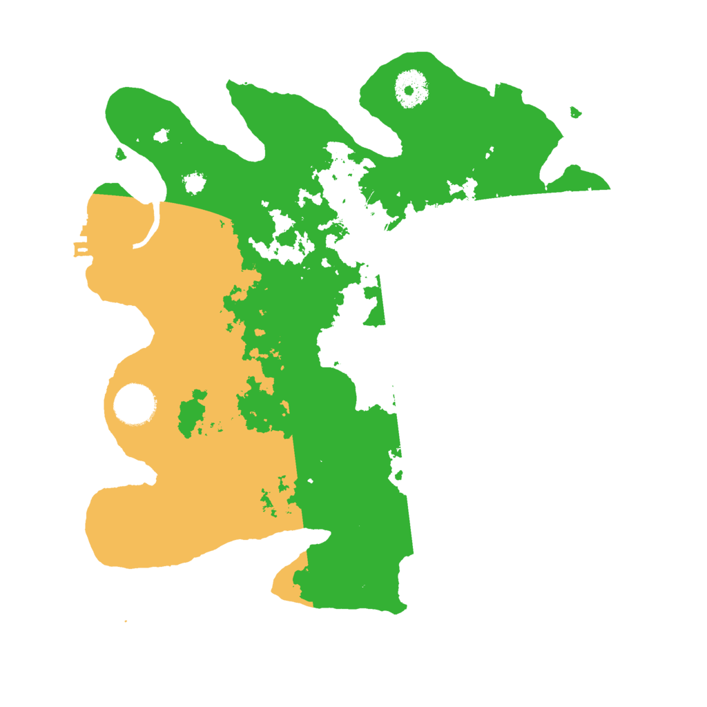 Biome Rust Map: Procedural Map, Size: 3000, Seed: 314580034
