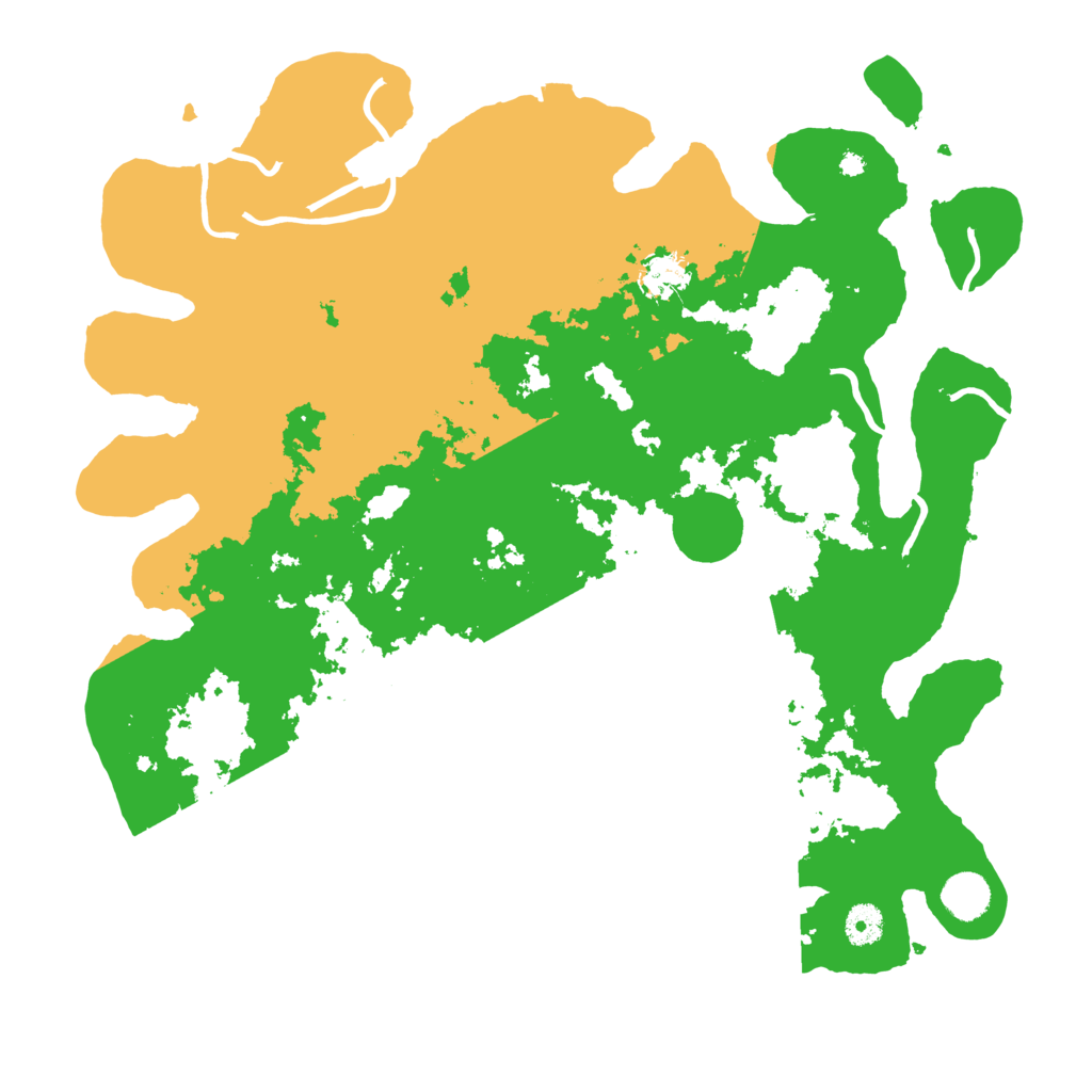 Biome Rust Map: Procedural Map, Size: 4096, Seed: 1616160976