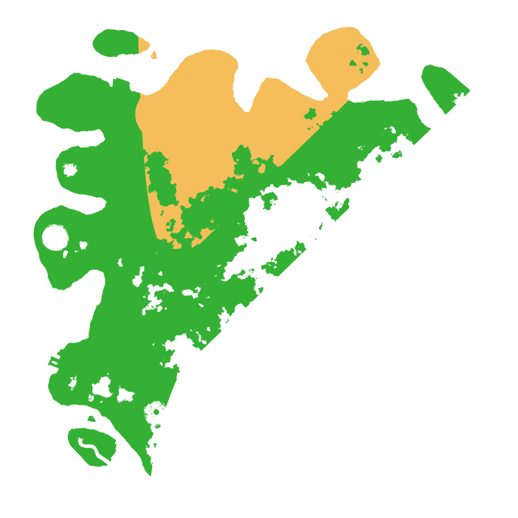 Biome Rust Map: Procedural Map, Size: 3500, Seed: 577781193