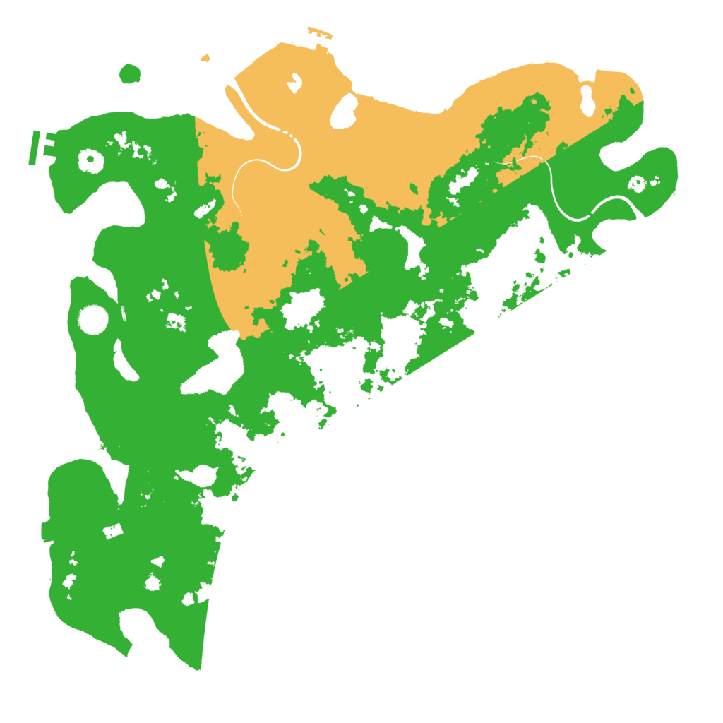 Biome Rust Map: Procedural Map, Size: 4250, Seed: 63119628