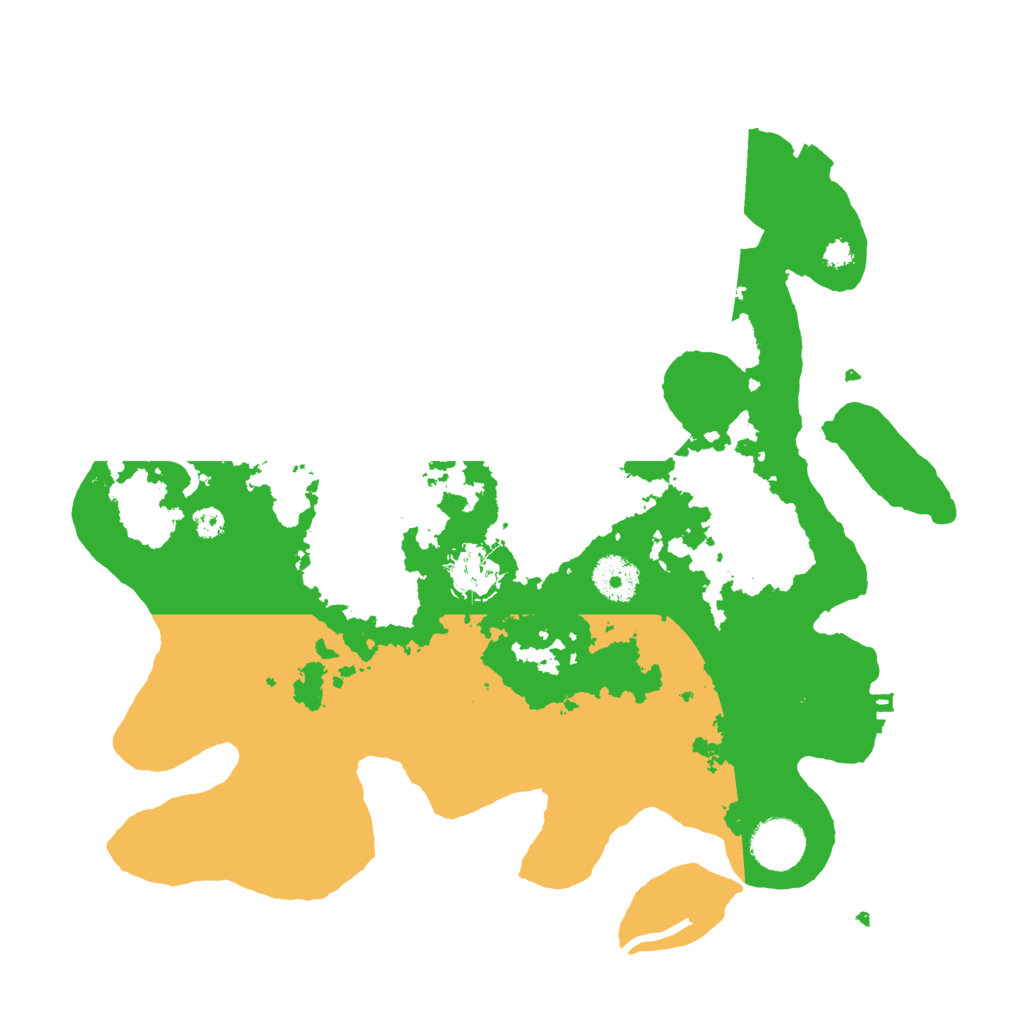 Biome Rust Map: Procedural Map, Size: 3400, Seed: 69519806