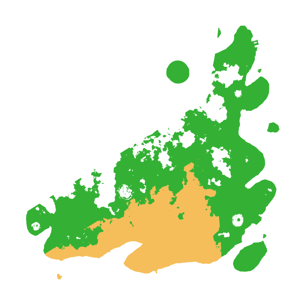 Biome Rust Map: Procedural Map, Size: 3800, Seed: 13661613