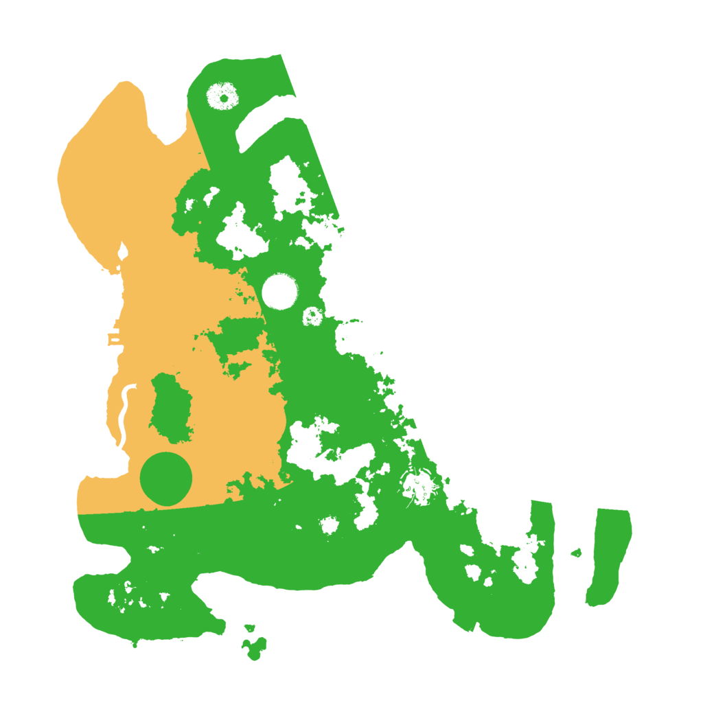 Biome Rust Map: Procedural Map, Size: 3550, Seed: 78443185