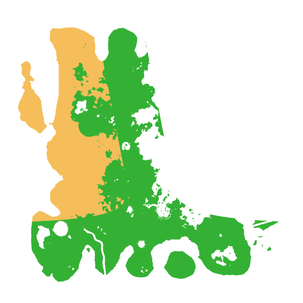 Biome Rust Map: Procedural Map, Size: 3650, Seed: 37045919