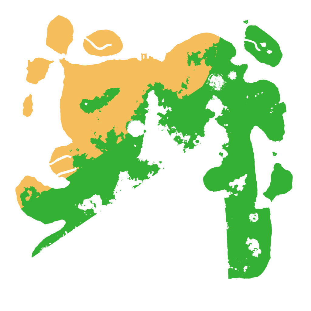 Biome Rust Map: Procedural Map, Size: 3450, Seed: 67030805