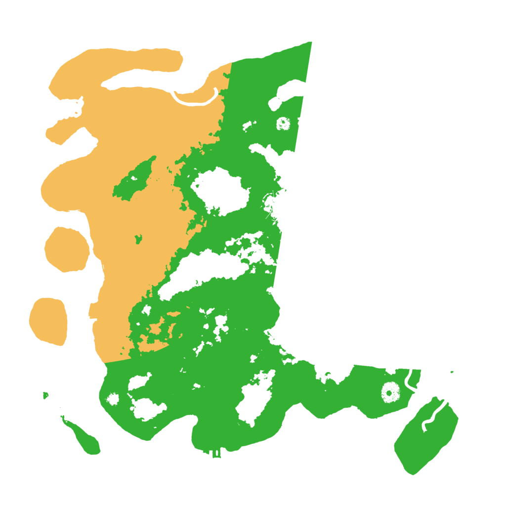 Biome Rust Map: Procedural Map, Size: 3800, Seed: 87201018