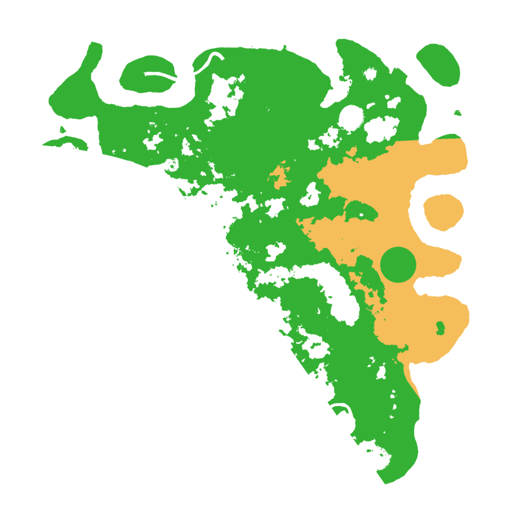 Biome Rust Map: Procedural Map, Size: 3800, Seed: 55056812