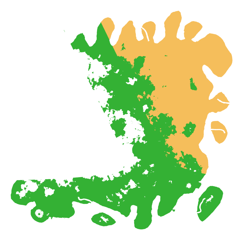 Biome Rust Map: Procedural Map, Size: 4520, Seed: 76863