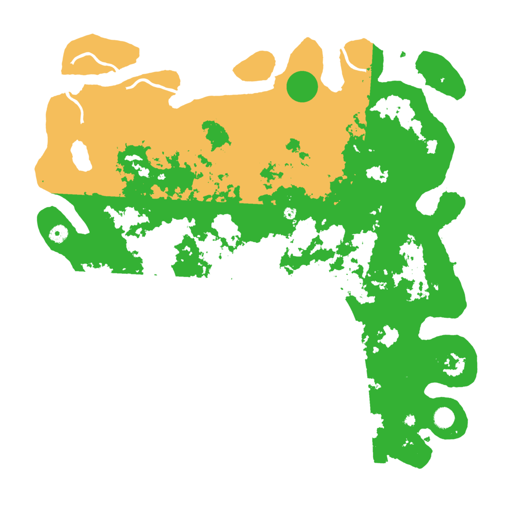 Biome Rust Map: Procedural Map, Size: 4300, Seed: 71541774